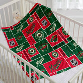 Minnesota Wild Hockey Team Flannel Fleece Throw Blanket